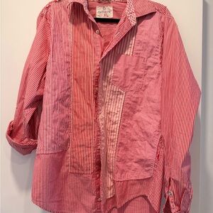 Hartford Red and White Striped Shirt